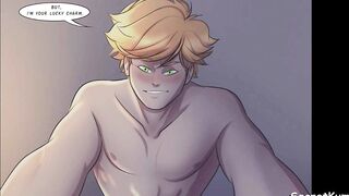 Miraculous Ladybug Relax - A big white Dick for a Naughty Bug.