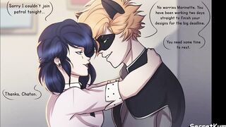 Miraculous Ladybug Relax - A big white Dick for a Naughty Bug.