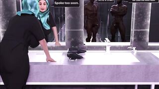 Innocent Muslim Wife Cheats With BBC and gets DP (3D Comic)