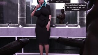 Innocent Muslim Wife Cheats With BBC and gets DP (3D Comic)