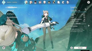 Lynette alternative ragdoll - Genshin Ipmact