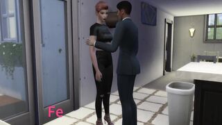 Simporn! Fucked by a Bankman