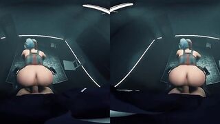 Harley Working The Dick