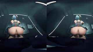 Harley Working The Dick