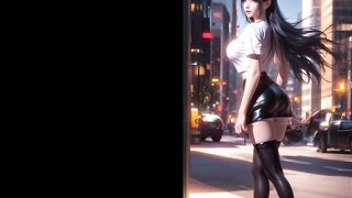 AI，3D国漫《天行九歌》焰灵姬，想看哪个国漫女主请下方留言