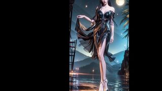 AI，3D国漫《天行九歌》焰灵姬，想看哪个国漫女主请下方留言