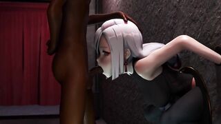 Shenhe’s first double penetration | Genshin Impact | Hentai