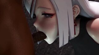Shenhe’s first double penetration | Genshin Impact | Hentai