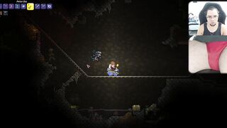TERRARIA NUDE EDITION COCK CAM GAMEPLAY #8
