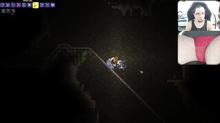 TERRARIA NUDE EDITION COCK CAM GAMEPLAY #8