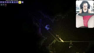TERRARIA NUDE EDITION COCK CAM GAMEPLAY #8