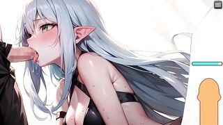 【#03セレスティスの塔の征服(体験版)実況】銀髪巨乳魔法使いにフェラさせて口内射精してしまい(ファンタジーRPG同人エロゲー hentai game)