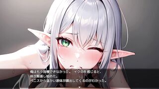 【#03セレスティスの塔の征服(体験版)実況】銀髪巨乳魔法使いにフェラさせて口内射精してしまい(ファンタジーRPG同人エロゲー hentai game)