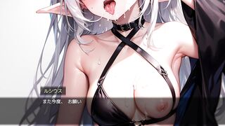 【#03セレスティスの塔の征服(体験版)実況】銀髪巨乳魔法使いにフェラさせて口内射精してしまい(ファンタジーRPG同人エロゲー hentai game)