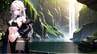【#03セレスティスの塔の征服(体験版)実況】銀髪巨乳魔法使いにフェラさせて口内射精してしまい(ファンタジーRPG同人エロゲー hentai game)