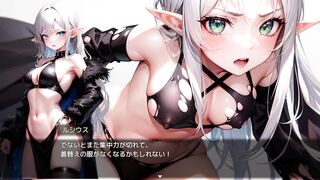 【#03セレスティスの塔の征服(体験版)実況】銀髪巨乳魔法使いにフェラさせて口内射精してしまい(ファンタジーRPG同人エロゲー hentai game)