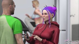Verity's Island Episode 1: Humiliating a Bound Chace While his Wife Watches the Live Stream