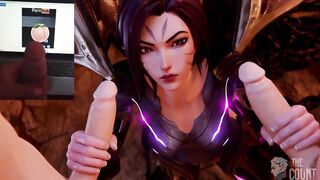 League of Legends ( reaction for hentai )