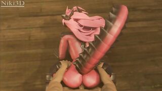Agape Dragon Getting Fucked From Behind