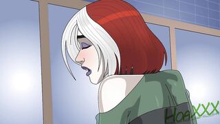 Rogue in the bathroom