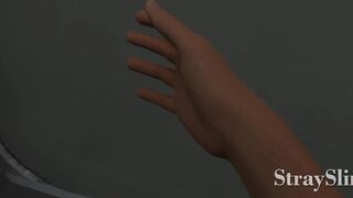 Got hit after accidentally see 2b's naked body.