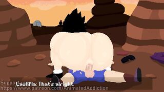 Caulifla & Kale making Cabba a Super Saiyan