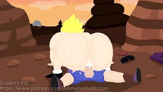 Caulifla & Kale making Cabba a Super Saiyan