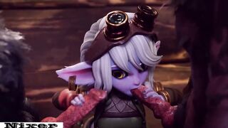 Cutest Girl getting Fucked by her Friends 60 FPS High Quality 3D Animated 4K