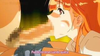 redhead sucks big juicy dick