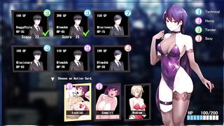 Two hot sluts giving pussy together in the whorehouse, they moaned like a bitch in heat - CyborPunkC