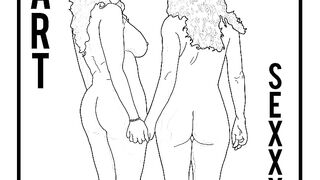 Lesbian 2D Animation Part 1