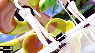 【KKS／MMD】【Chocolate Cream】 結城明日奈(アスナ) 紺野木綿季(ユウキ) 【SAO】