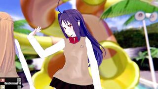 【KKS／MMD】【Chocolate Cream】 結城明日奈(アスナ) 紺野木綿季(ユウキ) 【SAO】