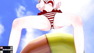 【KKS／MMD】【Chocolate Cream】 結城明日奈(アスナ) 紺野木綿季(ユウキ) 【SAO】