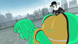 Plowing a Slime Girl
