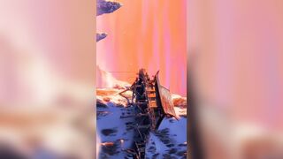 Flying to heavenly skies on a wild dragon