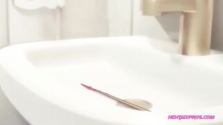 Step Brother & Step Sis Spy XXX Shower HENTAI Animation