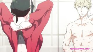 Step Brother & Step Sis Spy XXX Shower HENTAI Animation