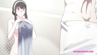 Step Brother & Step Sis Spy XXX Shower HENTAI Animation