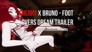 Mistress CherryErosXoXo VR x Bruno: Foot Lovers Paradise Trailer