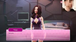 Upset Stepsister ( Tracy ) Fucks Leo at friend's House - "No Cum" - Game: My Lovely Stepsister