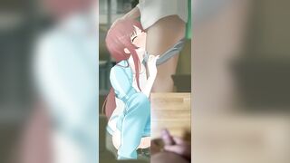 Cute Girl Blowjob Ejaculation Nakadashi Ejaculation JK Amateur Erotic Anime Hentai