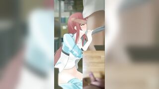 Cute Girl Blowjob Ejaculation Nakadashi Ejaculation JK Amateur Erotic Anime Hentai
