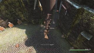 Giantess rampages the city - Skyrim GTS