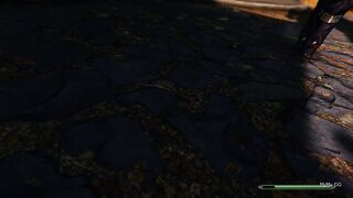 Cute redhead grows during hugs - Skyrim GTS