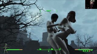 Mutant Penis Growth Vaccine Lesbian Love Affair: Fallout 4 Cait Fucked Hard AAF Sex Mods 3d