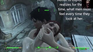 Mutant Penis Growth Vaccine Lesbian Love Affair: Fallout 4 Cait Fucked Hard AAF Sex Mods 3d