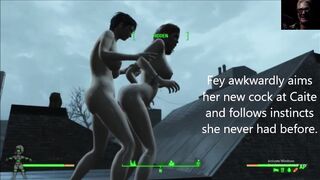 Mutant Penis Growth Vaccine Lesbian Love Affair: Fallout 4 Cait Fucked Hard AAF Sex Mods 3d
