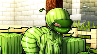Minecraft Horny Craft - Part 49 A Watermelon Blowjob! By LoveSkySanHentai