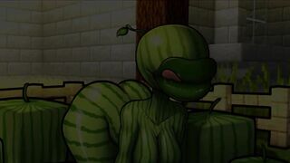 Minecraft Horny Craft - Part 49 A Watermelon Blowjob! By LoveSkySanHentai